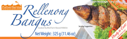 Fisherfarms Rellenong Bangus (Cooked Stuffed Farm-Raised Milkfish) 325g