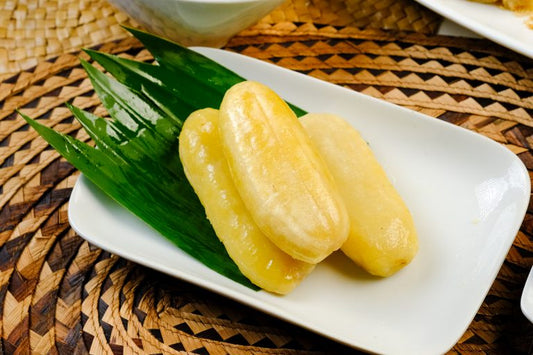 Golden Saba Whole Steamed Saba Bananas 454g