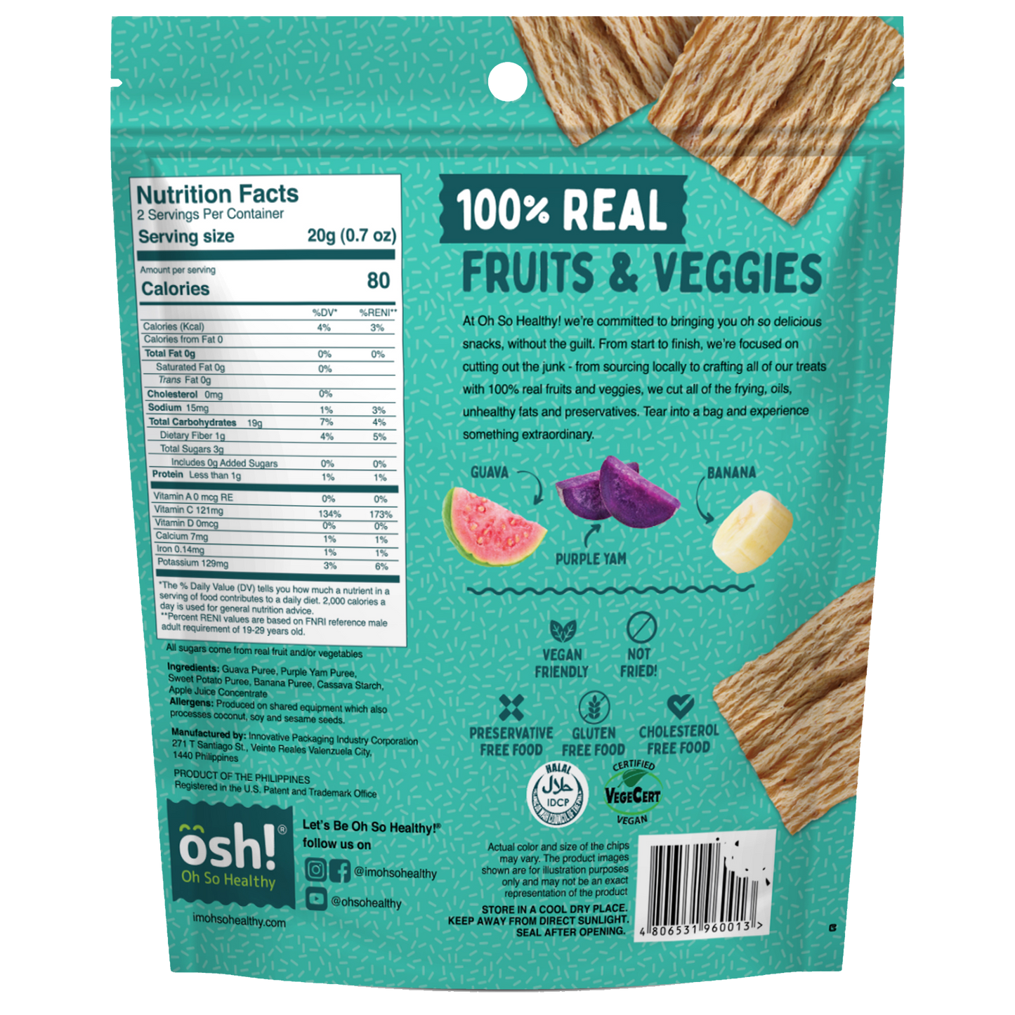 Oh So Healthy! 3in1 Guava Fruit Crisps (Super Value Bundle)