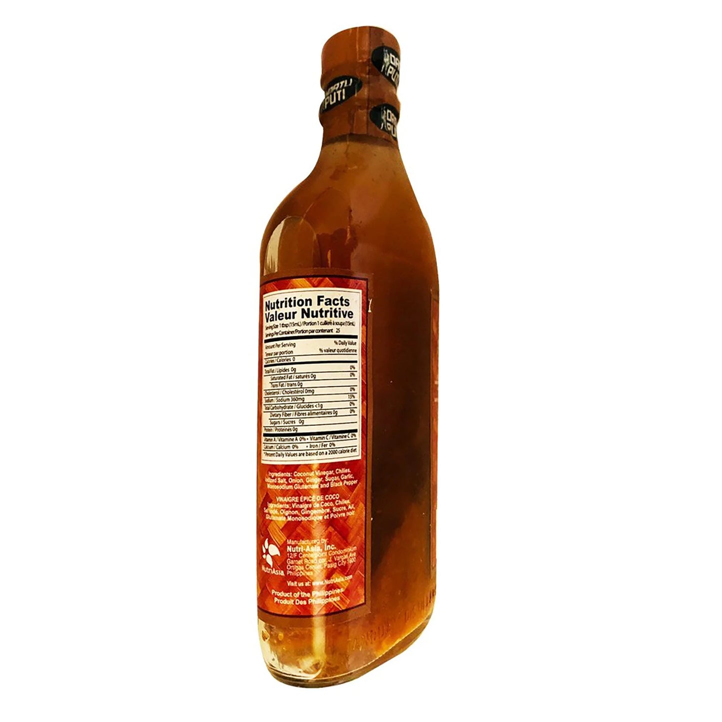 Datu Puti Pinoy Spice Spiced Coconut (Tuba) Vinegar 375 ml
