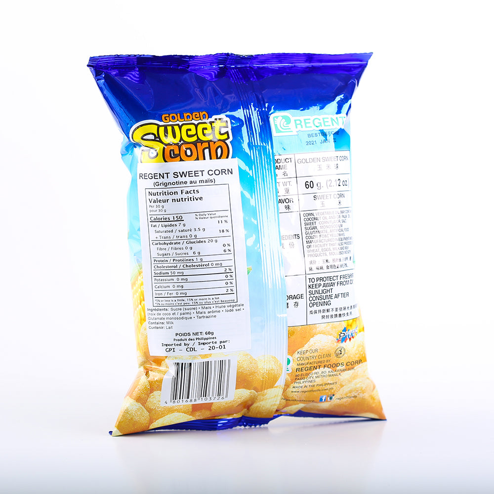 Regent Golden Sweet Corn 60g