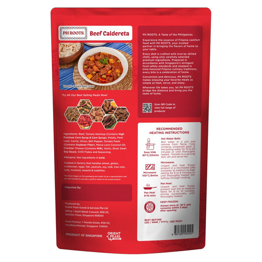 PH Roots Beef Caldereta 500g
