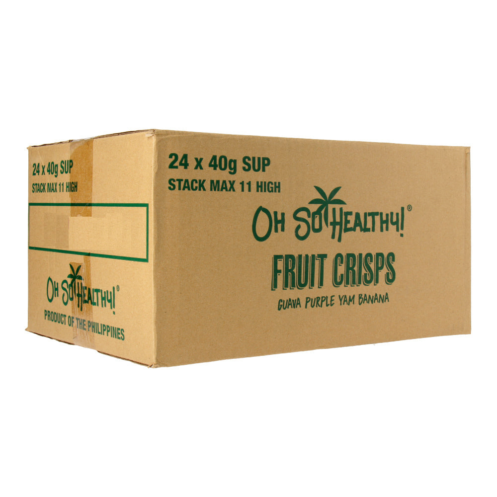 Oh So Healthy! Guava Purple Yam Banana Fruit Crisps 40g