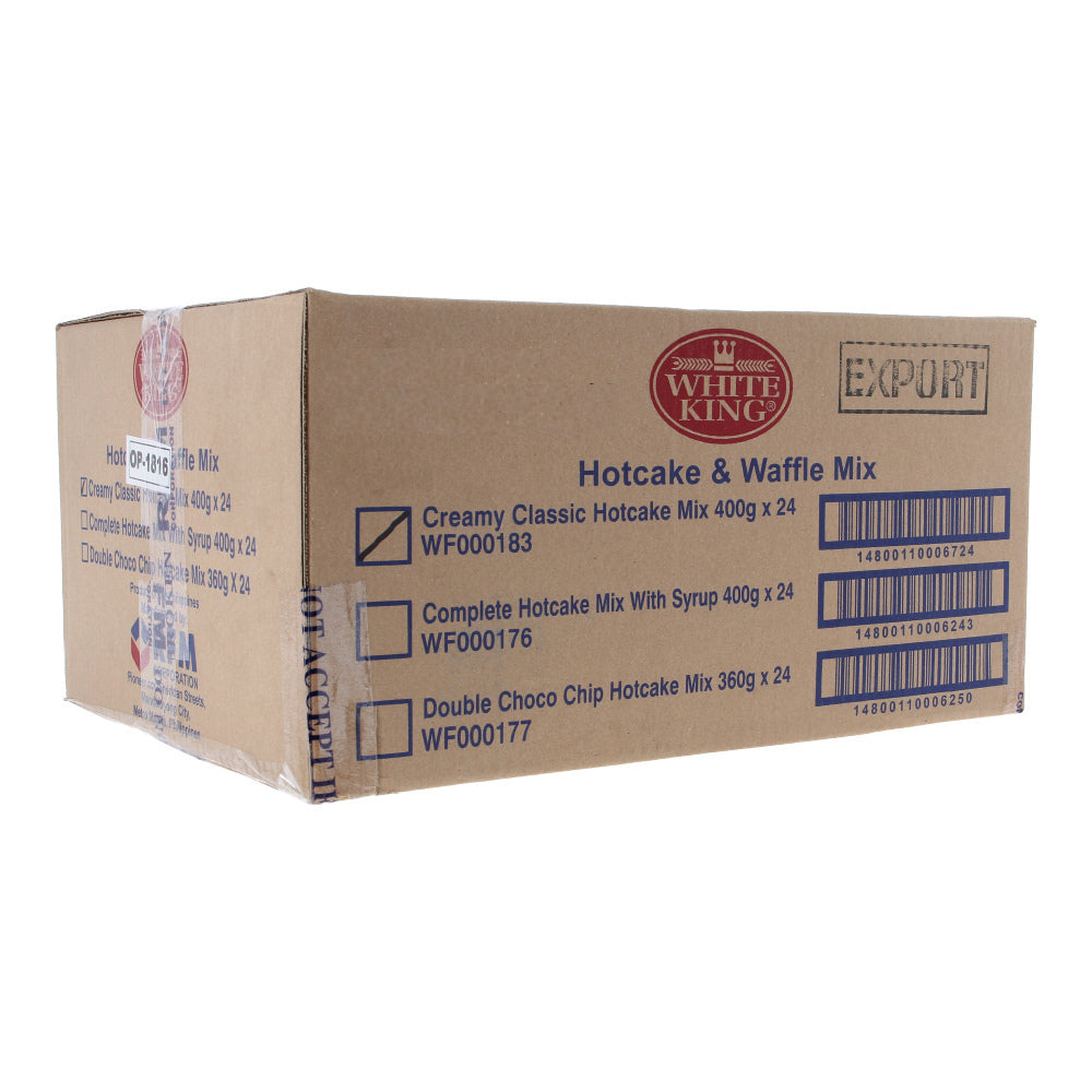 White King Creamy Classic Hotcake Mix 400g