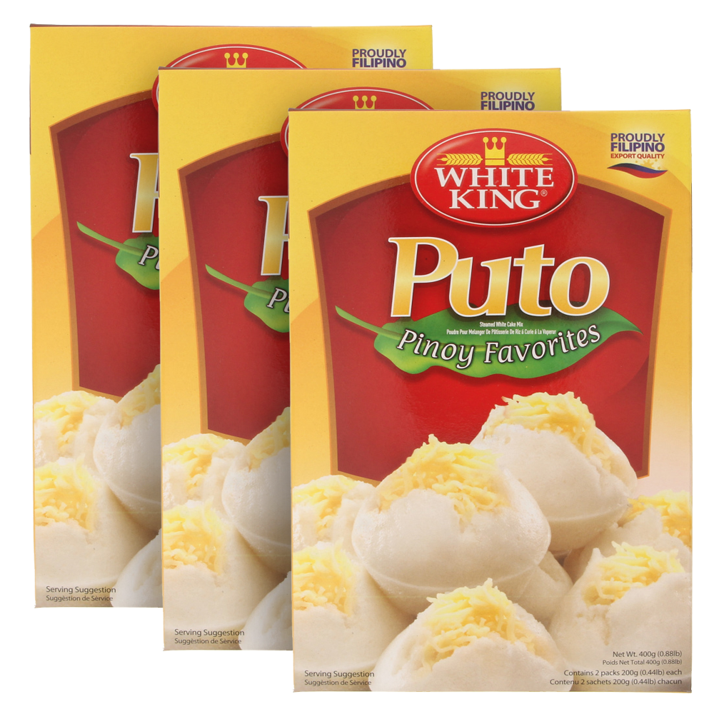 White King Classic Puto (Steamed White Cake Mix) 400g