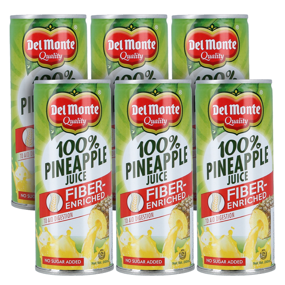 Del Monte Pineapple Juice w/ Fibre 240ml