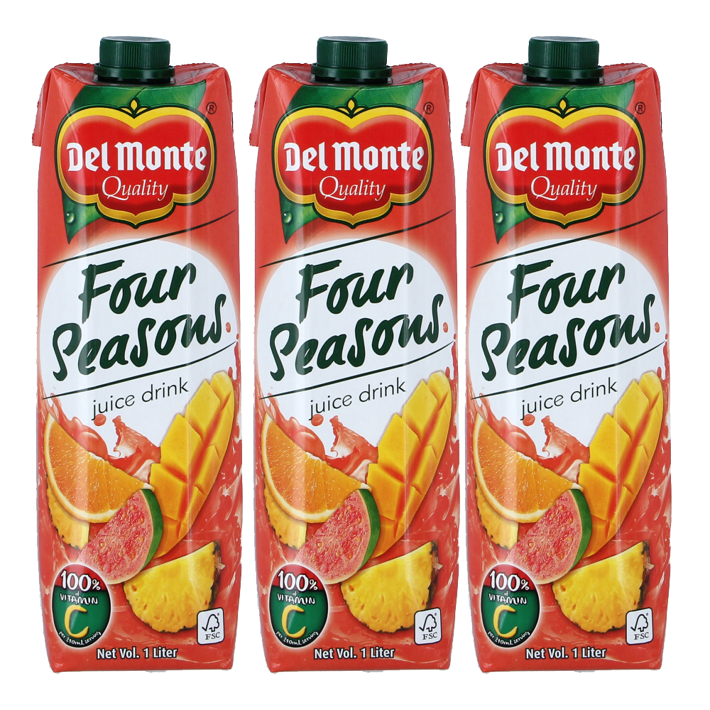 Del Monte Four Seasons Juice Drink Tetra 1L