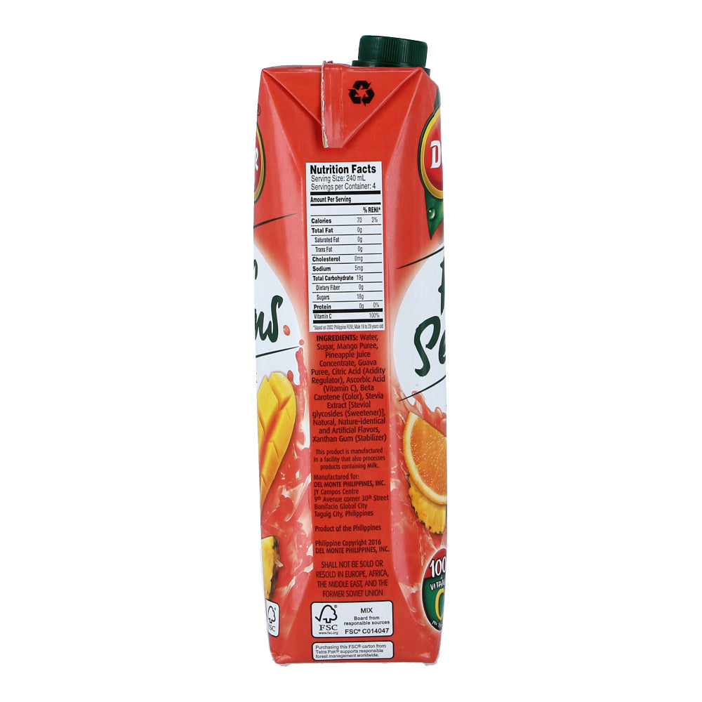 Del Monte Four Seasons Juice Drink Tetra 1L