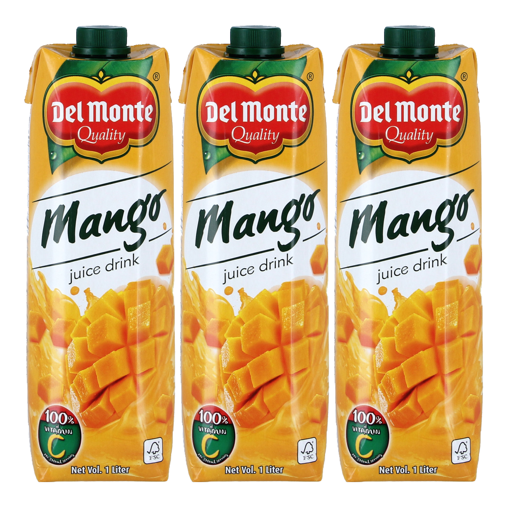 Del Monte Mango Juice Drink Tetra 1L
