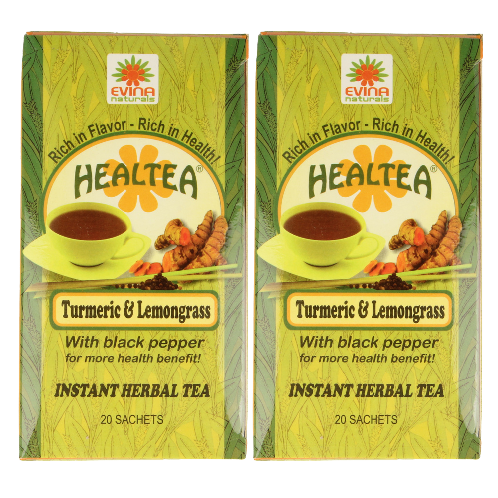 Evina Naturals Turmeric & Lemongrass Instant Herbal Tea (20 sachets) 200g