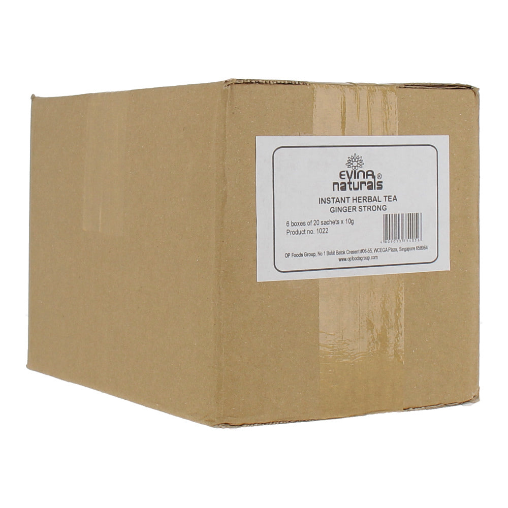 Evina Naturals Ginger Strong Instant Herbal Tea (20 sachets) 200g
