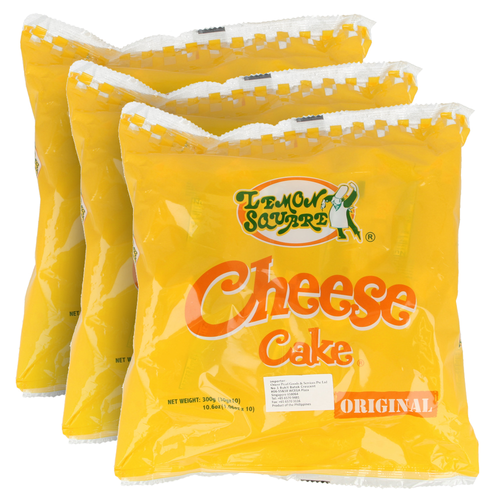 Lemon Square Cheese Cake (10 single packs) 300g