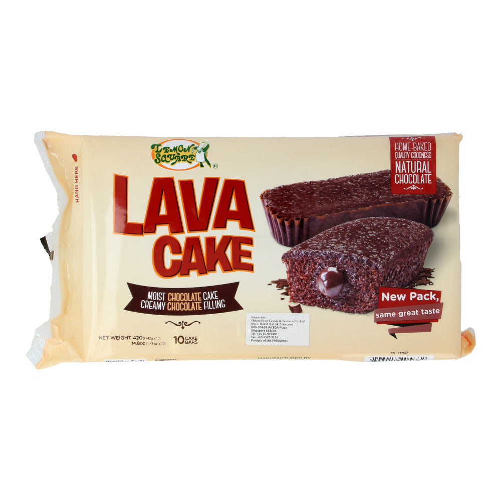 Lemon Square Lava Cake 10 single packs x 40g