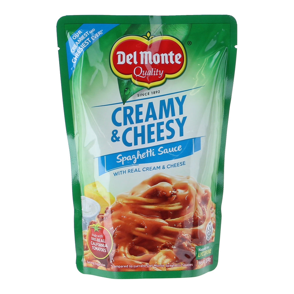Del Monte Spaghetti Sauce Creamy & Cheesy 500g