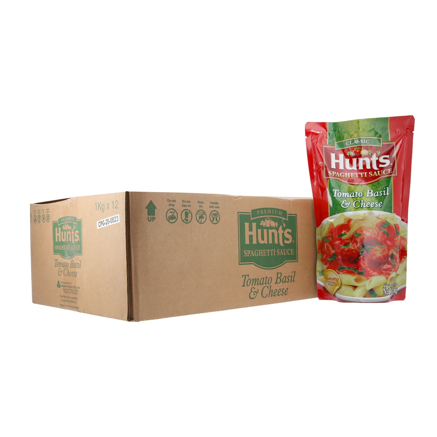 Hunt's Spaghetti Sauce Tomato Basil & Cheese 1kg