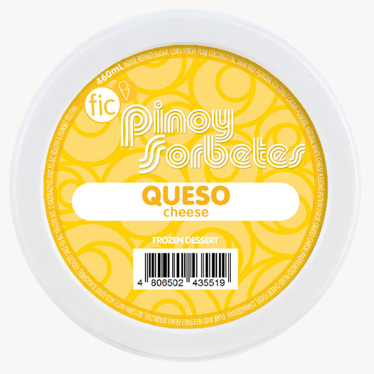 FIC Pinoy Sorbetes Frozen Dessert Queso (Cheese) 460ml