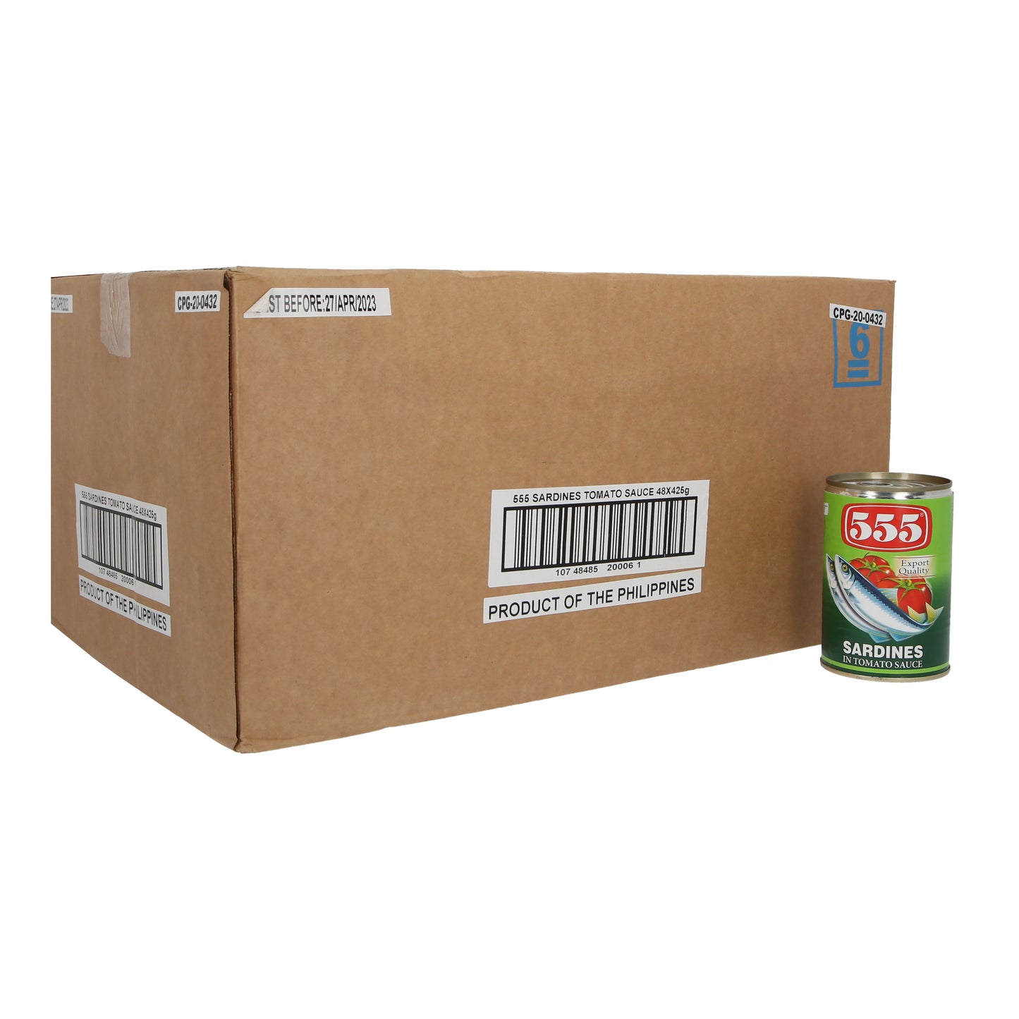 555 Sardines Tomato Sauce 425g