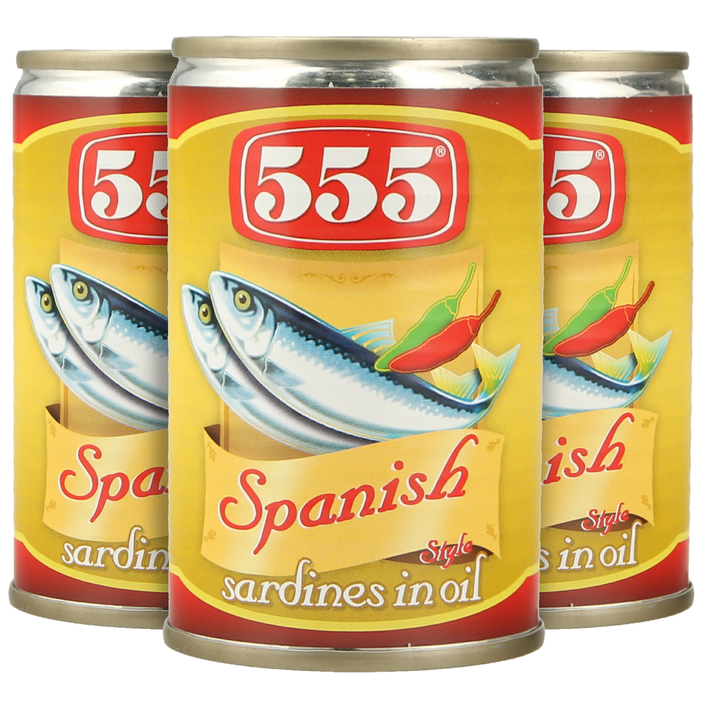 555 Spanish Style Sardines 155g