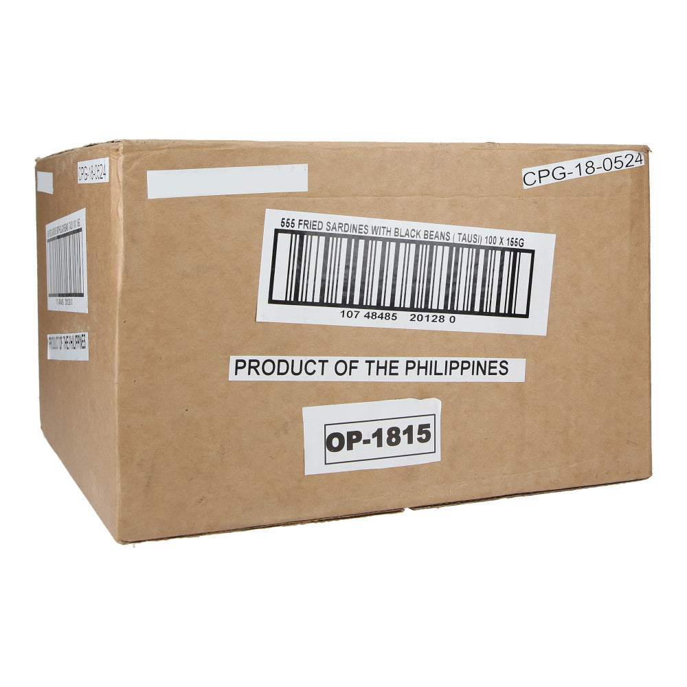 555 Fried Sardines With Black Beans (Tausi) 155g
