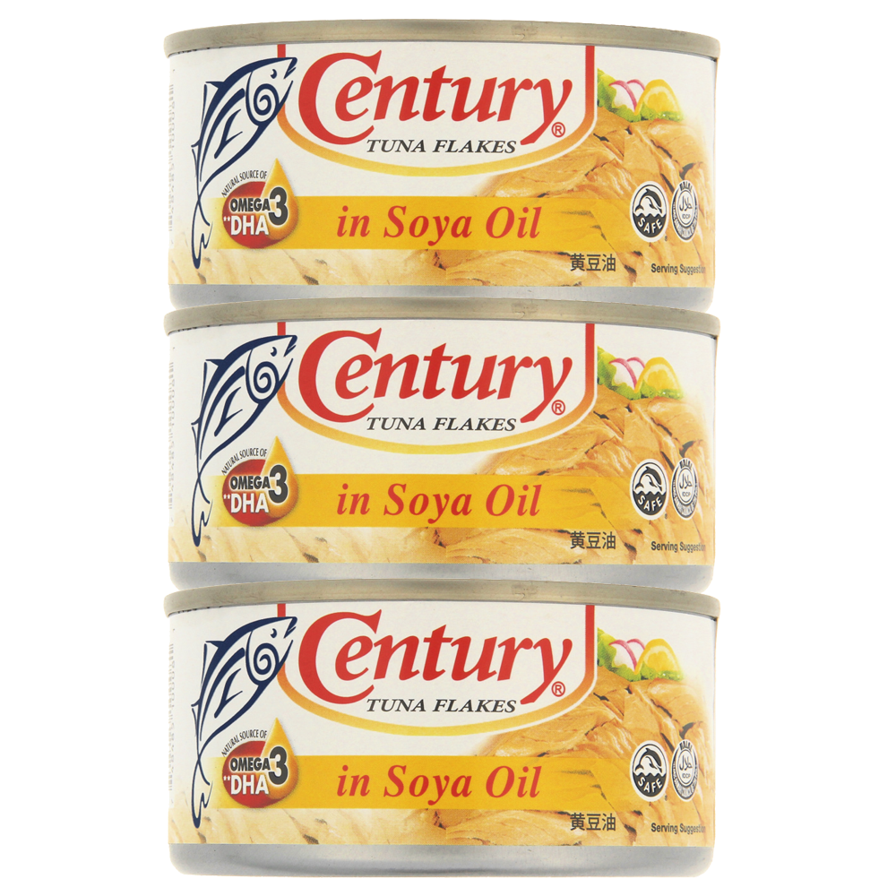 Century Tuna in Flakes w/ Vegetable Oil 180g