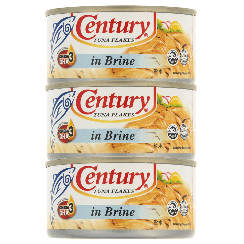 Century Tuna Flakes in Brine 180g