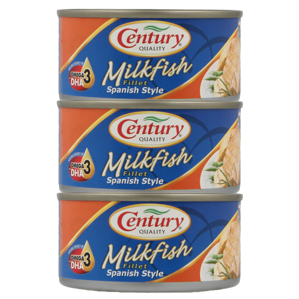 Century Bangus (Milkfish) Fillet Spanish Style 184g
