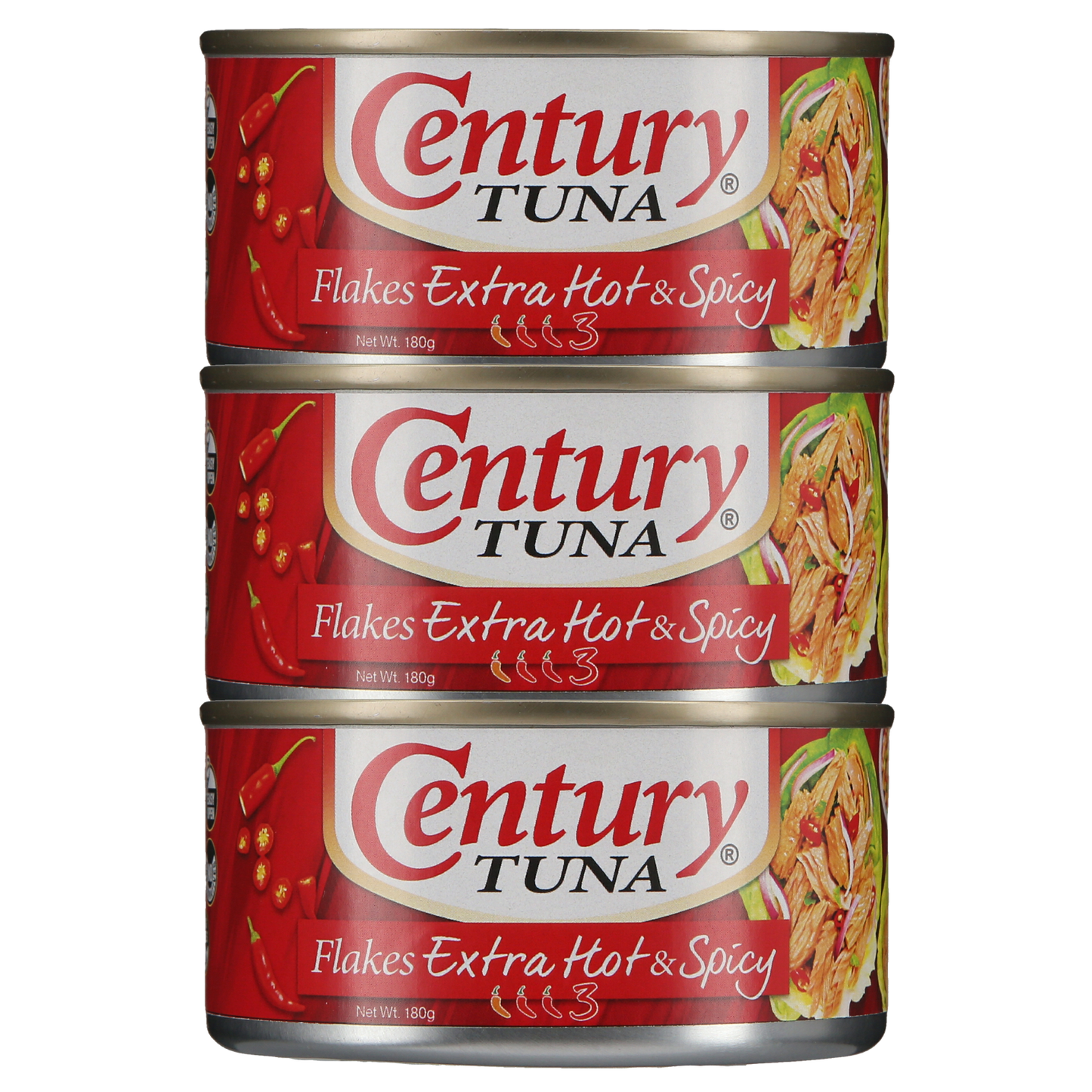 Century Tuna Flakes Extra Hot & Spicy 180g