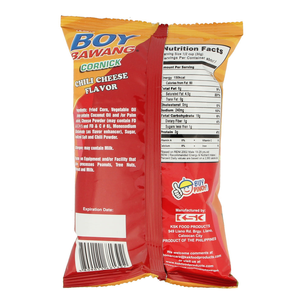 Boy Bawang Chili Cheese 100g