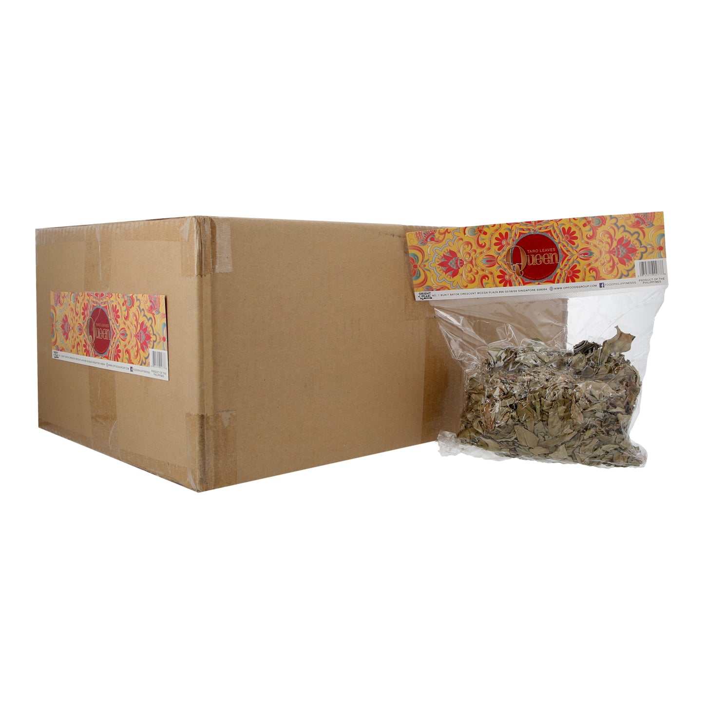 Queen Dried Taro Leaves 100g