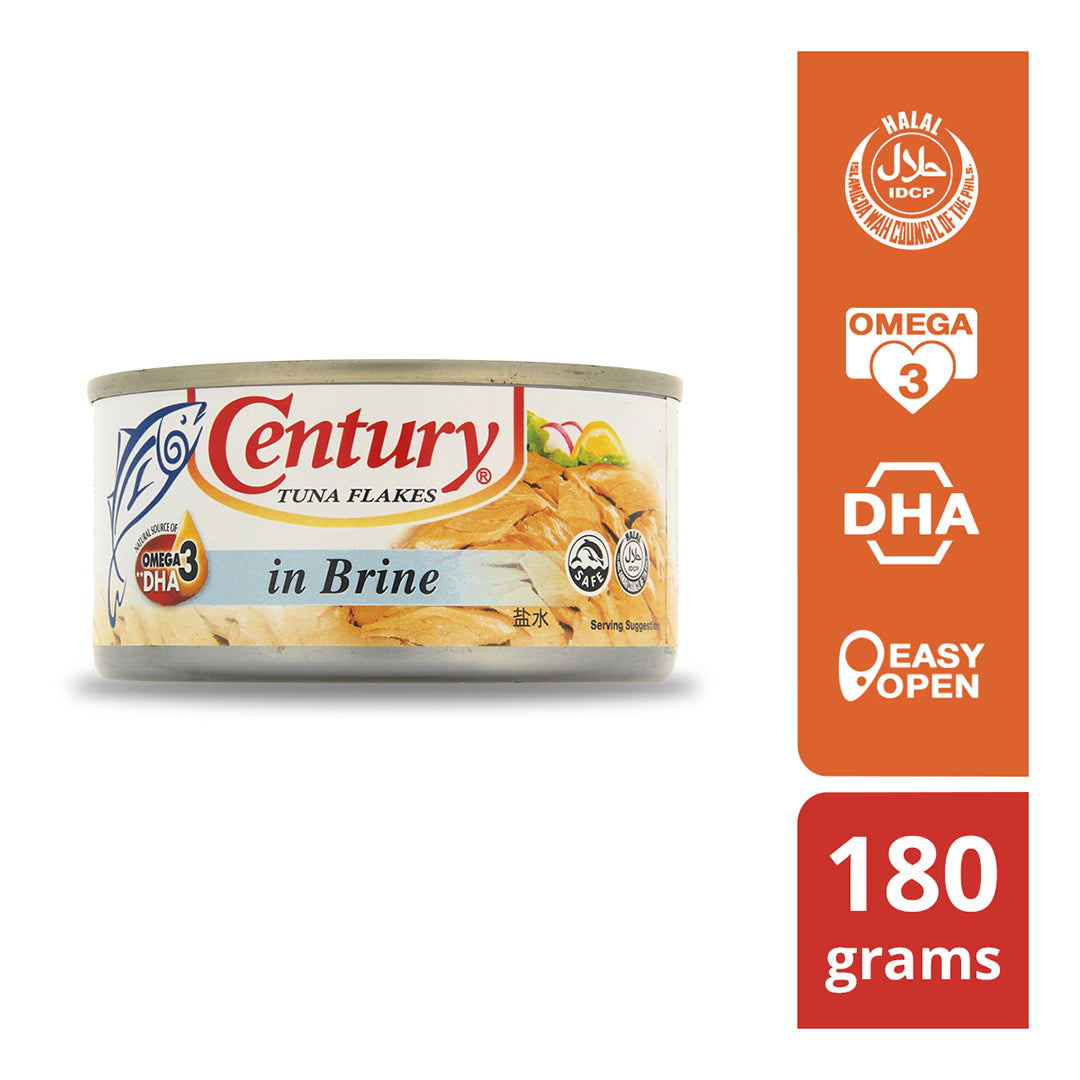 Century Tuna Flakes in Brine 180g