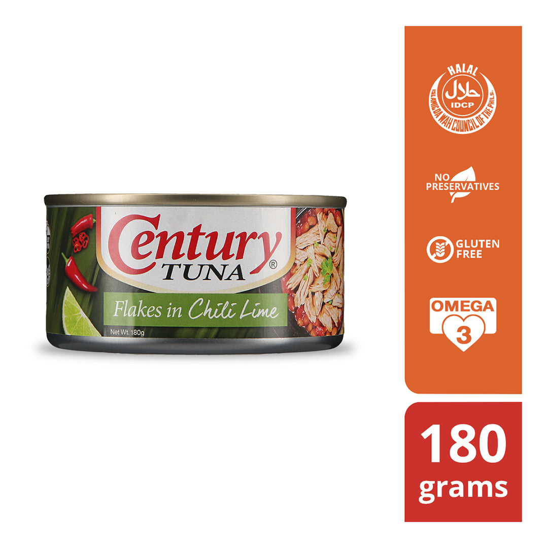 Century Tuna Flakes in Chili Lime 180g
