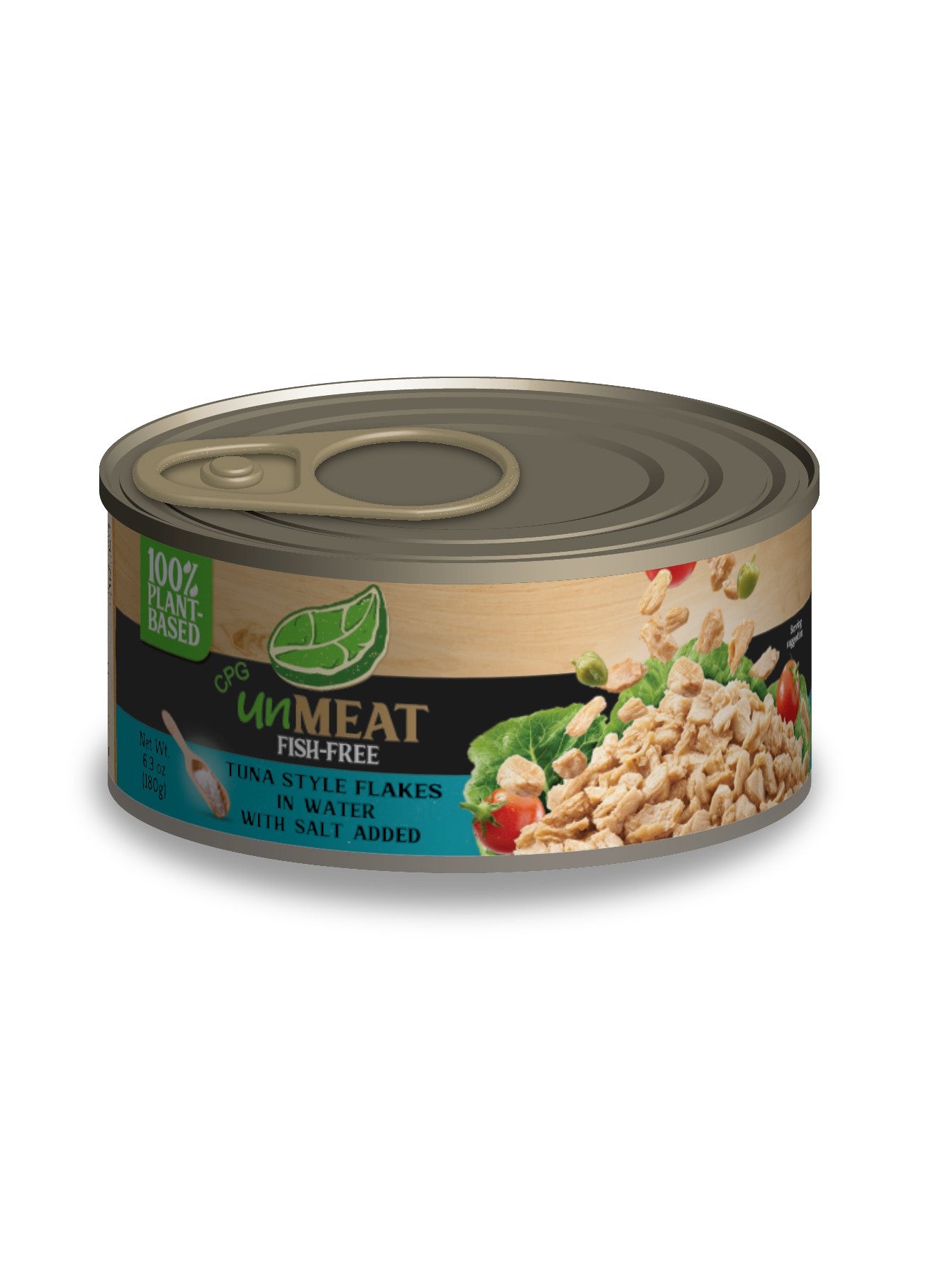 unMeat Fish-free Tuna Style Flakes in Water with Salt Added 180g