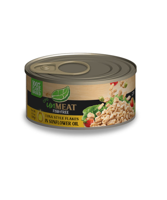 unMeat Fish-free Tuna Style Flakes in Sunflower Oil 180g
