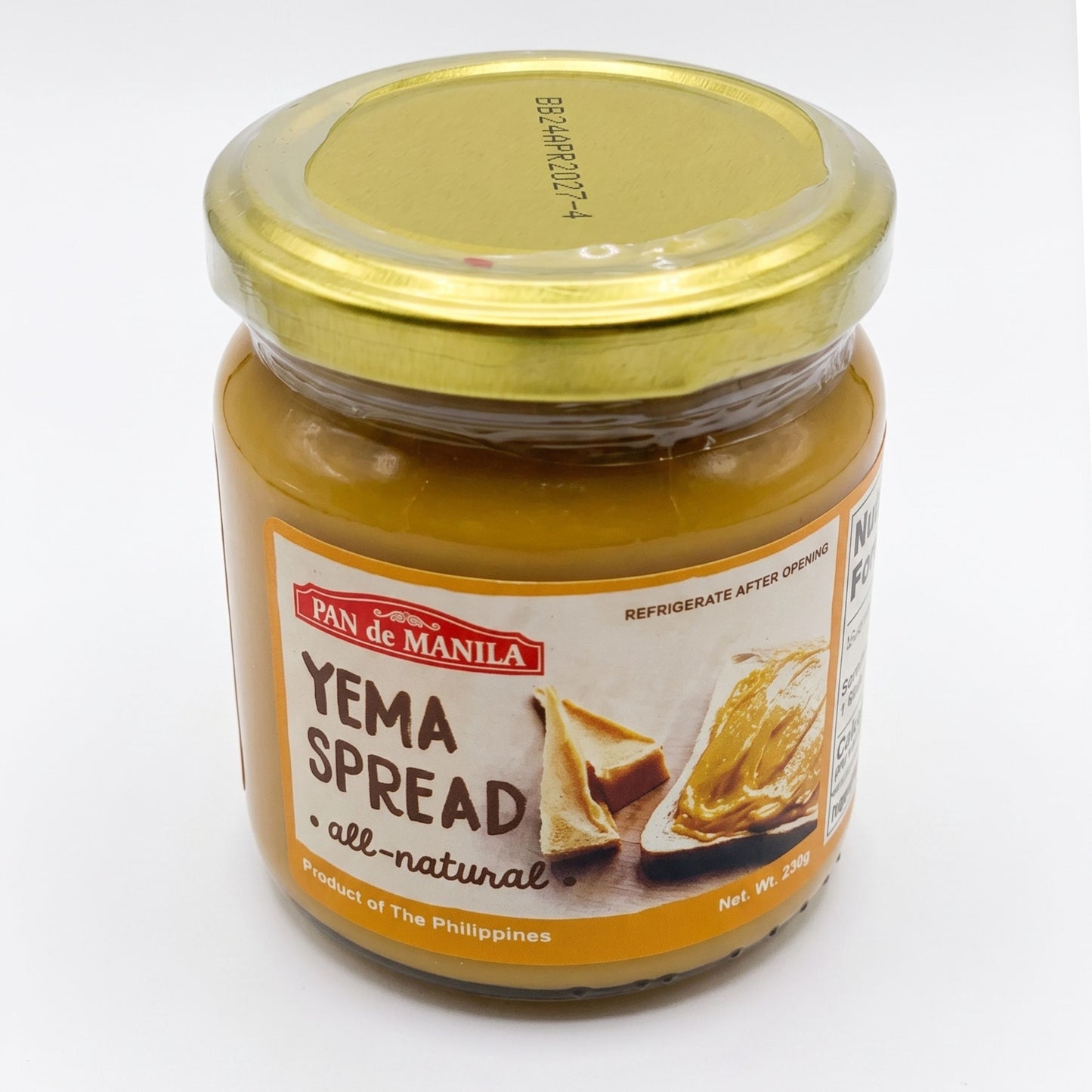 Pan de Manila Yema Spread 230g