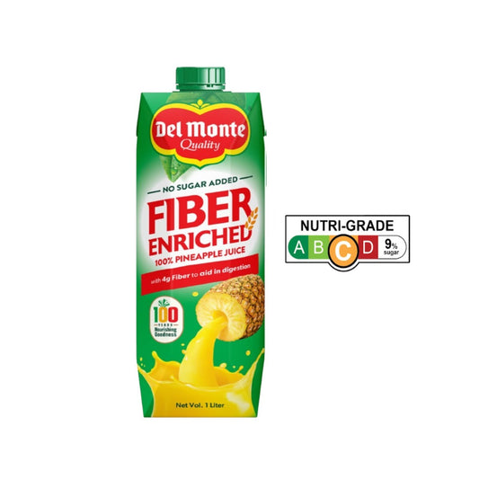 Del Monte Pineapple Juice w/ Fibre Tetra 1L