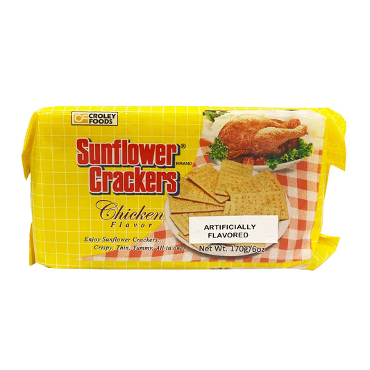 Croley Foods Sunflower Crackers Chicken 170g