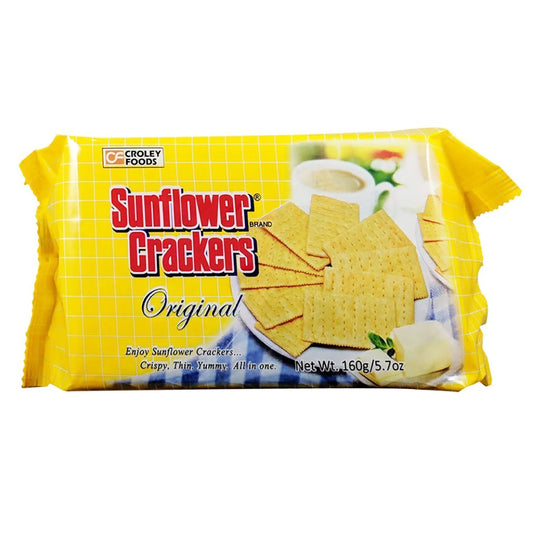 Croley Foods Sunflower Crackers Original 160g
