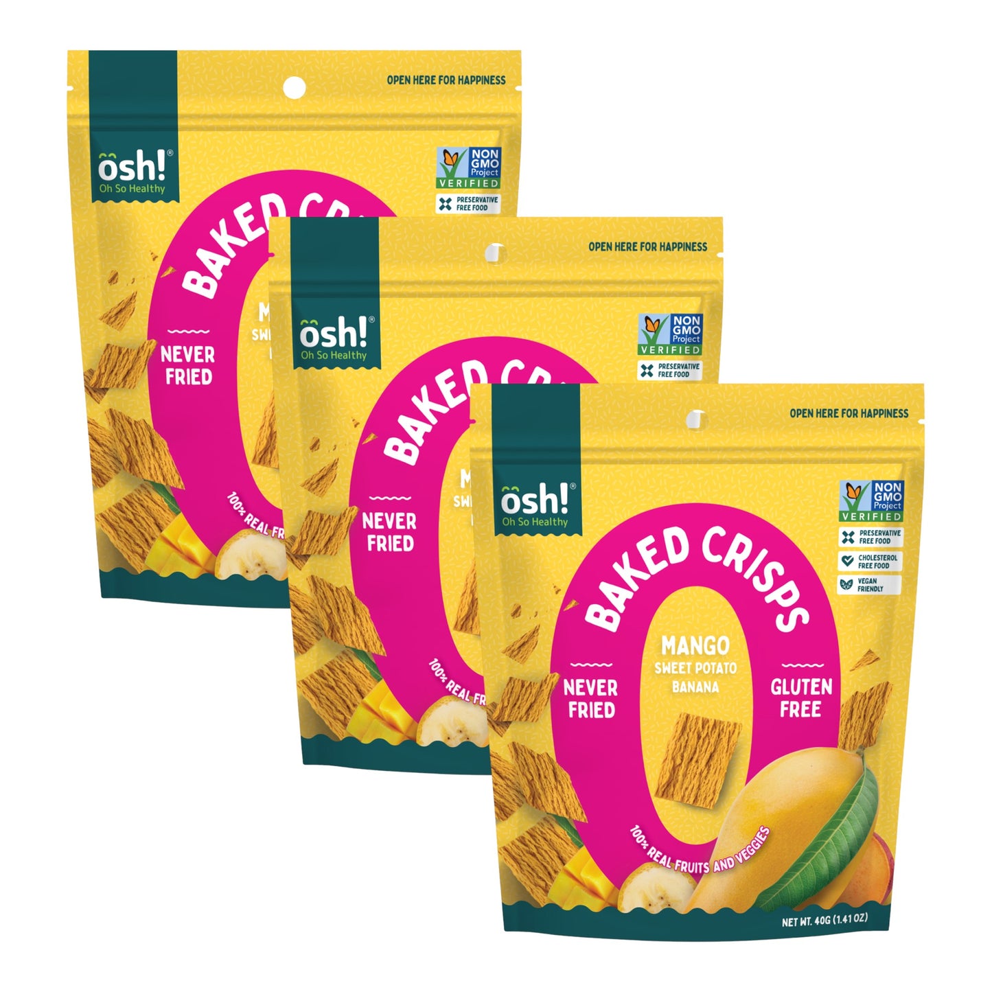 Oh So Healthy! 3 In 1 Mango Crisps (Super Value Bundle)