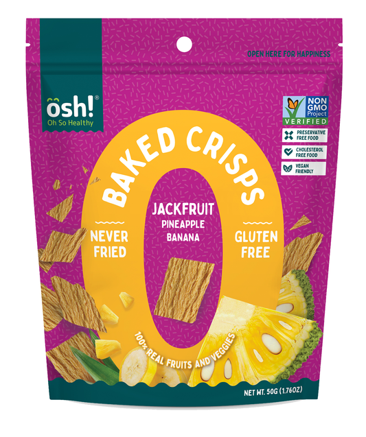 Oh So Healthy! 3in1 Jackfruit Fruit Crisps (Super Value Bundle)