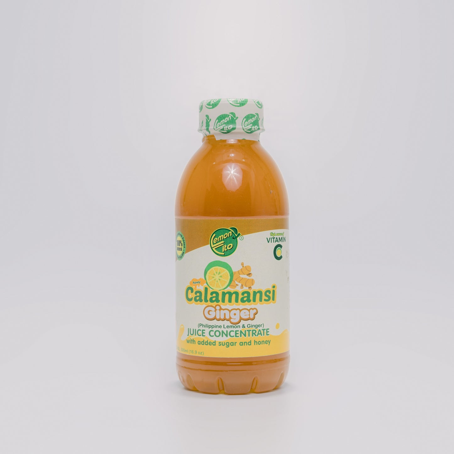 LemonCito Calamansi-Ginger Juice Concentrate with Honey 500ml