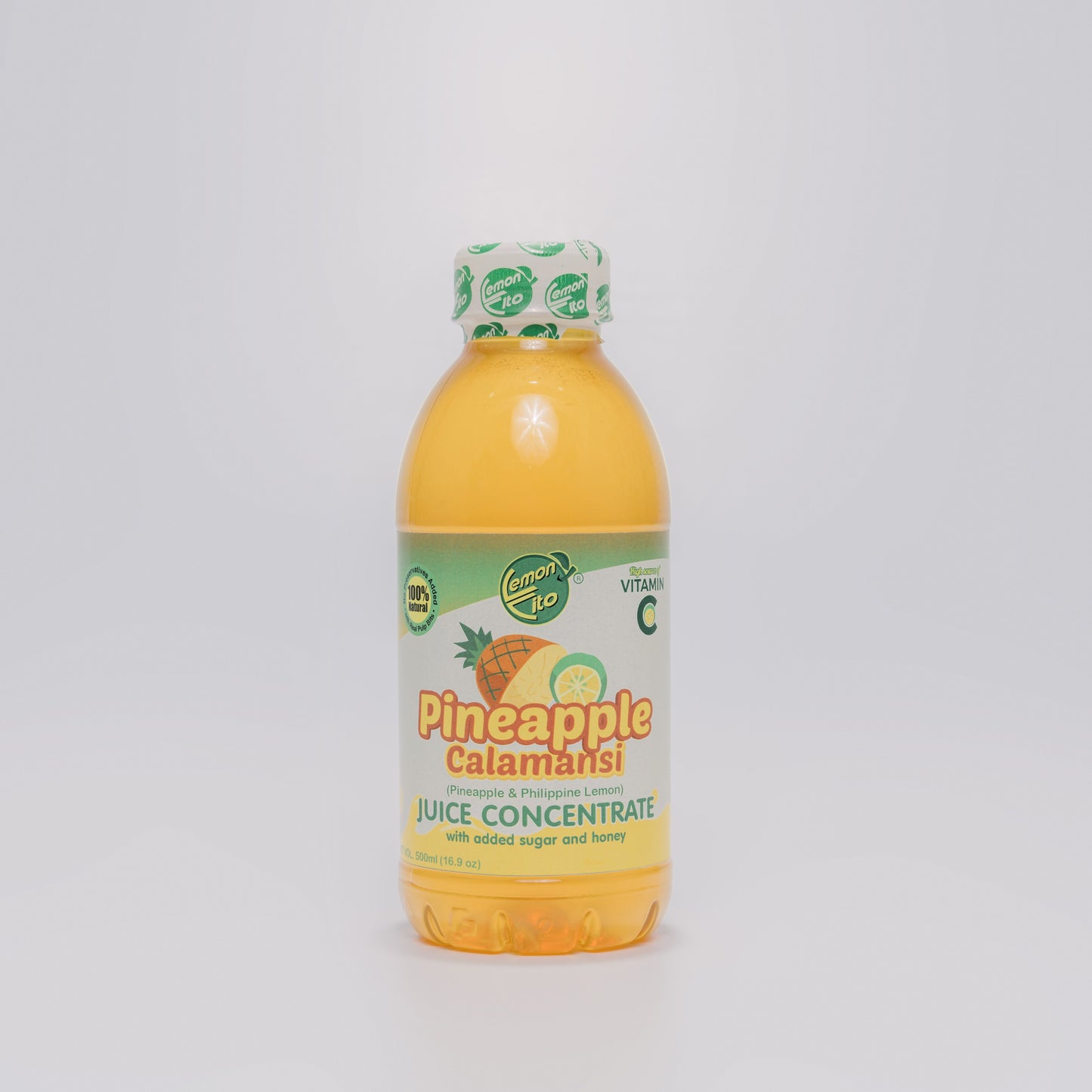 LemonCito Pineapple-Calamansi Juice Concentrate with Honey 500ml