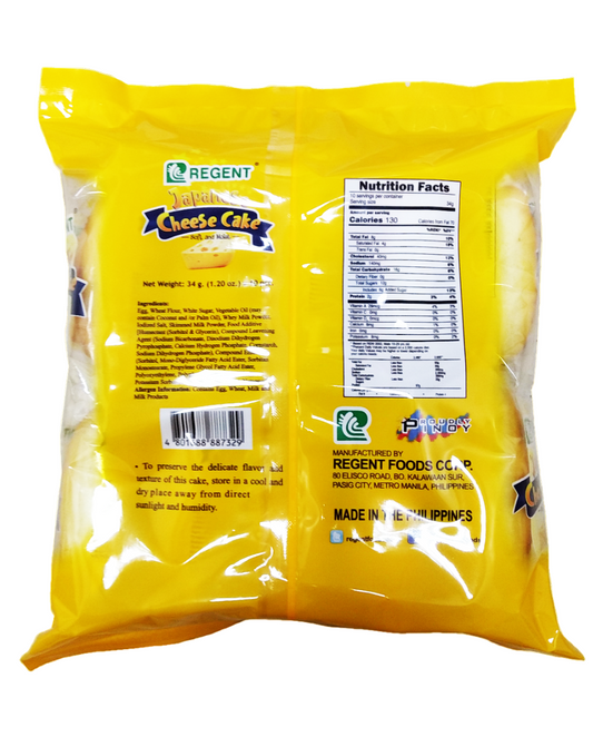 Regent Japanese Cheese Cake 10x34g