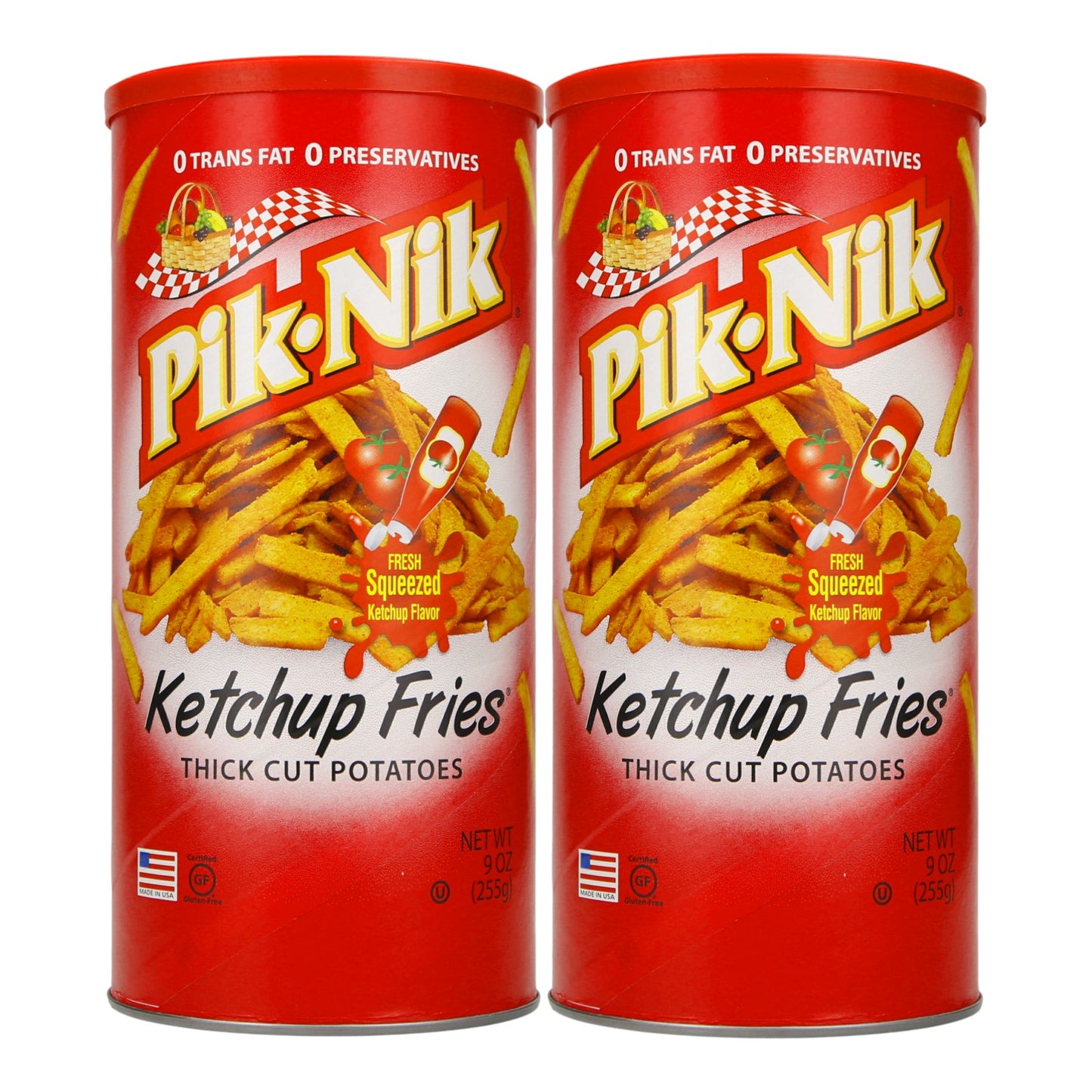 Pik-Nik Super Value Party Bundle 4 (2 x Ketchup Fries 9oz)