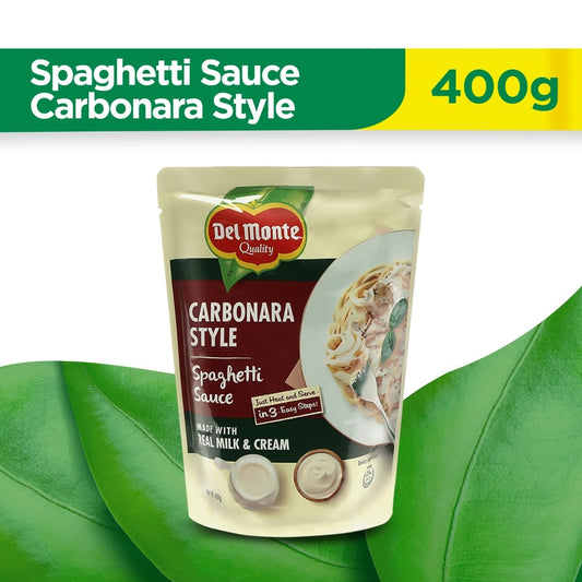 Del Monte Carbonara Style Spaghetti Sauce 400g