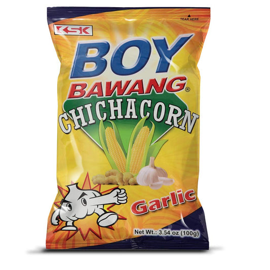 Boy Bawang Chichacorn Garlic Flavor 100g