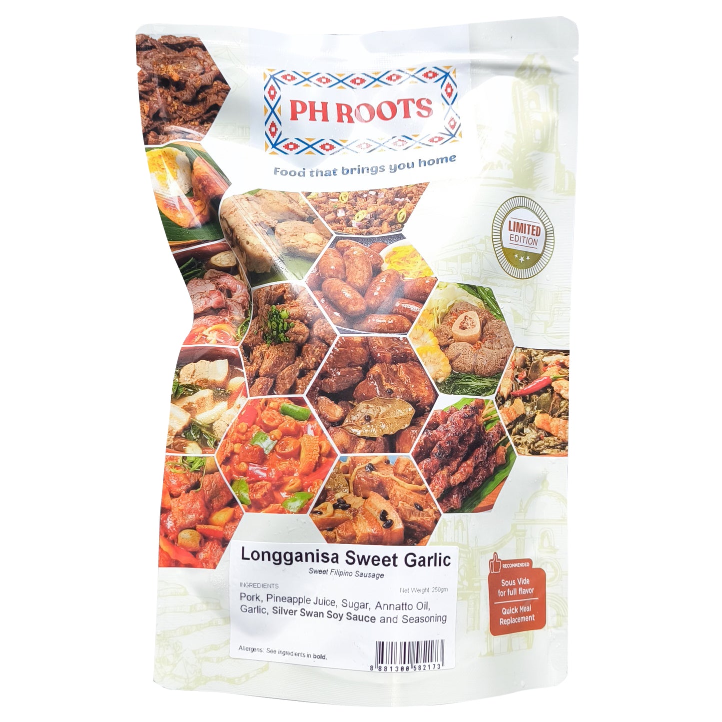 PH Roots Longganisa Sweet Garlic 250g