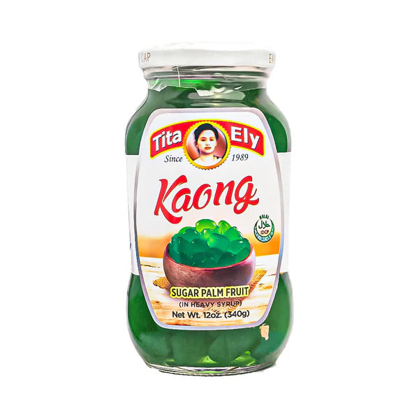 Tita Ely Kaong (Sugar Palm Fruit) Green in Heavy Syrup 340g
