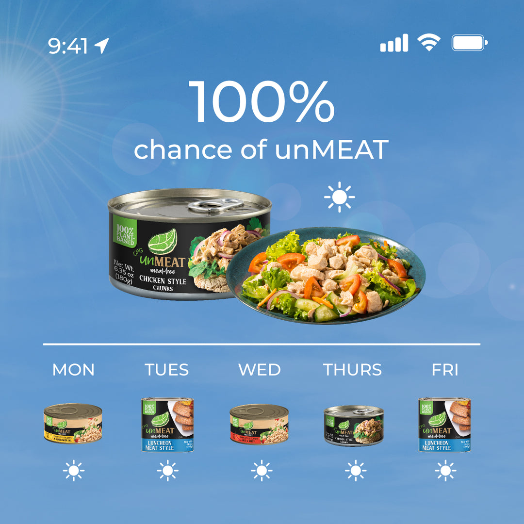 unMeat Meat-Free Chicken Style Chunks 180g