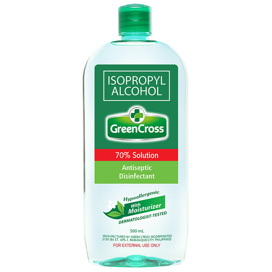 Green Cross 70% Isopropyl Alcohol with Moisturizer 500ml