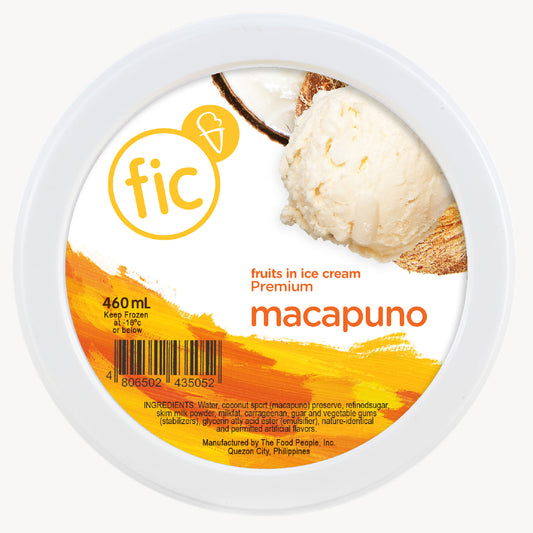 FIC Premium Macapuno (Coconut) 460ml